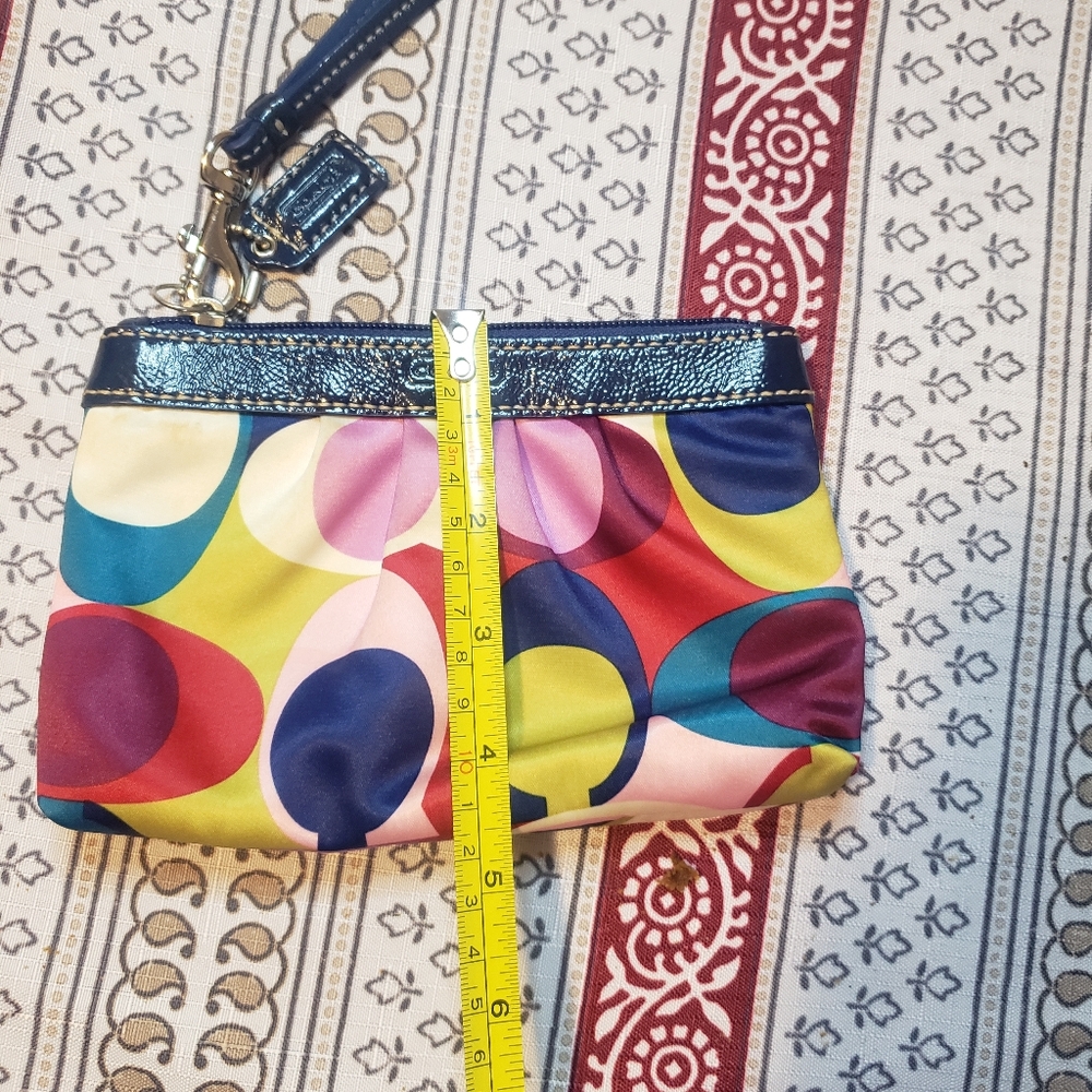 Coach Multi color wristlet - Picture 4 of 4